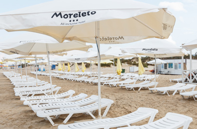 Отдых на огороженном пляже